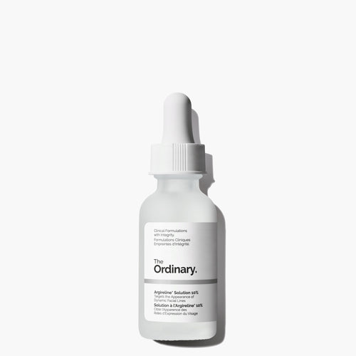 Solution Argireline 10% The Ordinary 30ml – peptide anti-rides contour des yeux, fond blanc